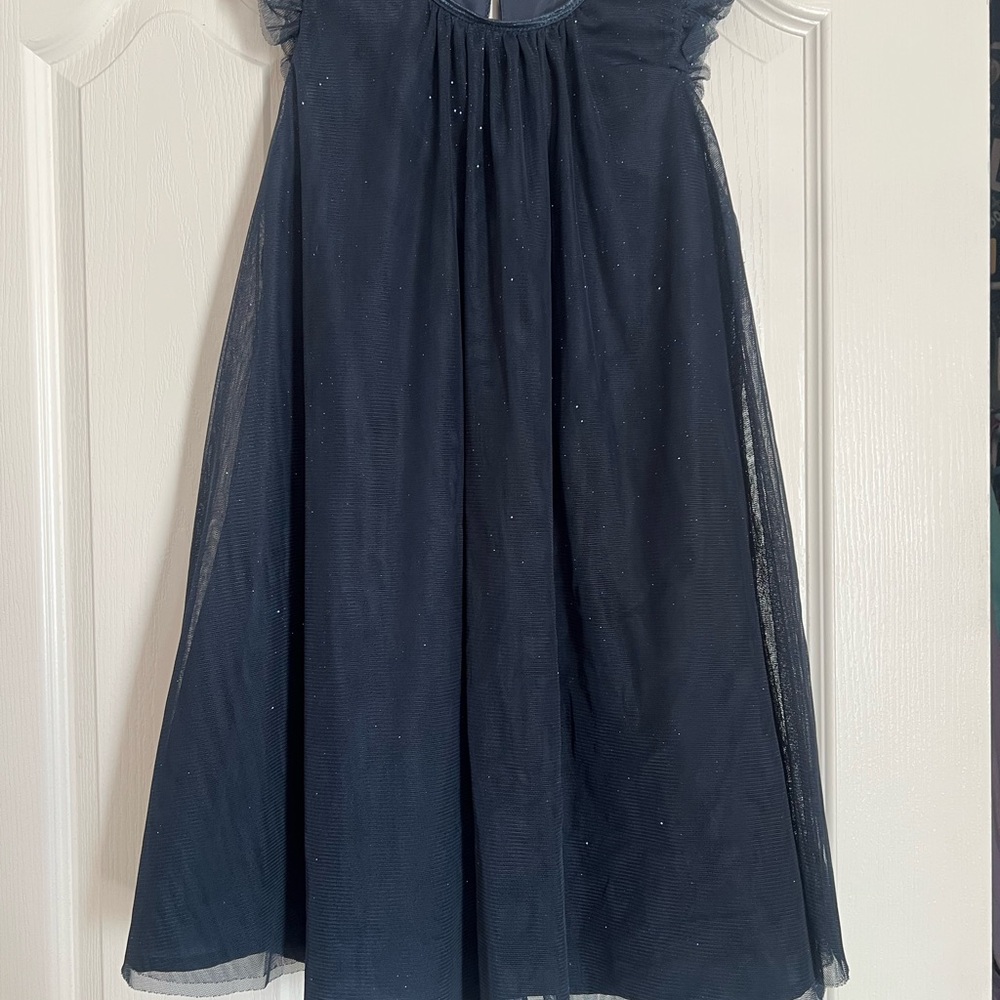 H&M Sparkling Midnight Blue Kids Dress